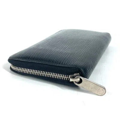 Pre-owned Louis Vuitton Epi Black Galle Noir Epi Leather Wallet (bi-fold) ()