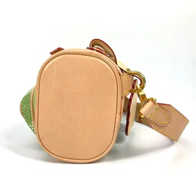 Pre-owned Louis Vuitton Green Canvas Handbag Shoulder Bag ()