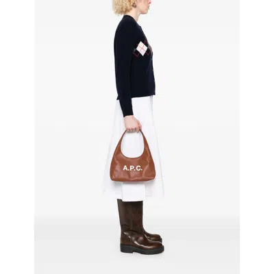 Apc Baby Ninon Logo-print Shoulder Bag
