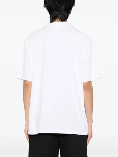 A Bathing Ape Vacation Pattern Ape Head T-shirt In White