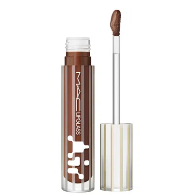 Mac Lipglass Air Non-stick Lip Gloss In Brown