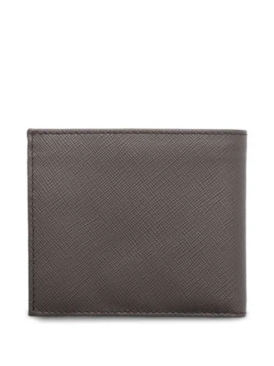 Prada Saffiano Leather Wallet With Coin Purse