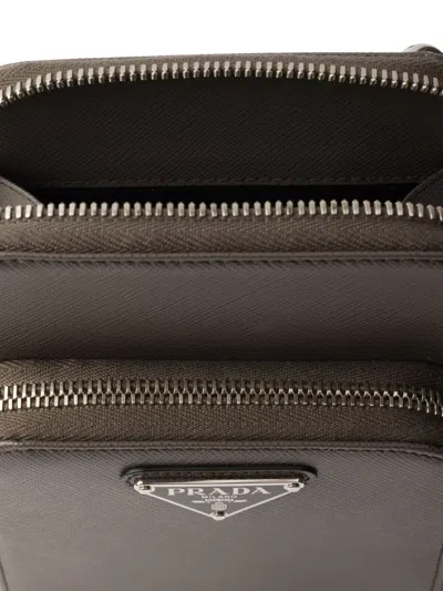 Prada Zip-around Phone Pouch
