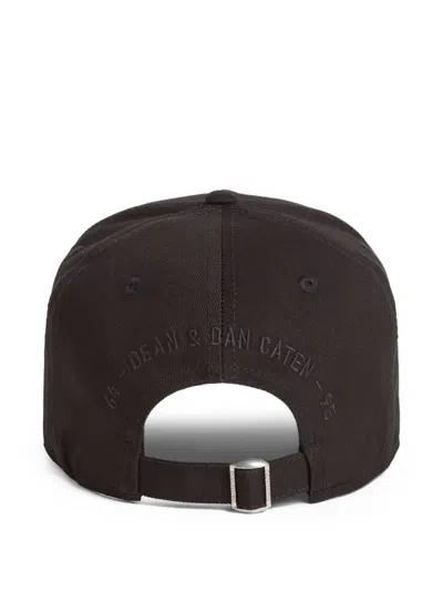 Dsquared2 Crest-appliqué Baseball Cap In Brown