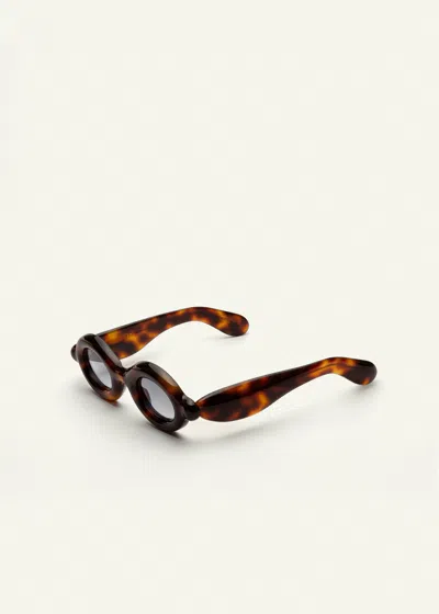 Paloceras Pebble Havana Gold Rx In Brown