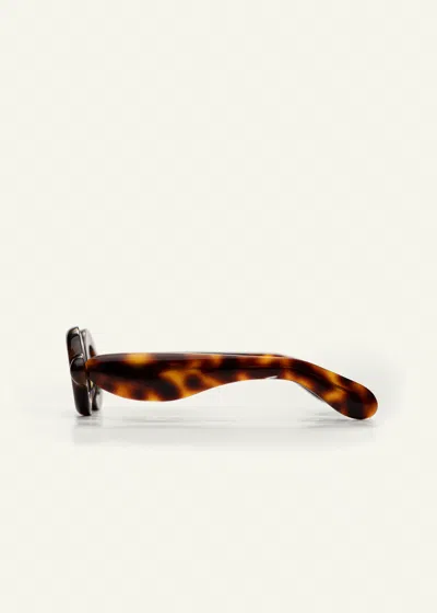 Paloceras Pebble Havana Gold Rx In Brown