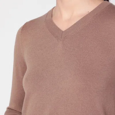 S Max Mara Camel-coloured Wool Sweater In Gray