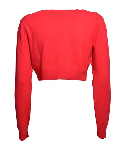 Patou Cropped Shirt In Red