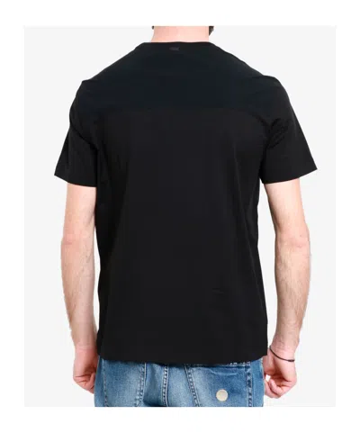Herno Logo-debossed T-shirt In Black