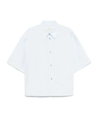 Studio Nicholson Short-sleeved Boxy Shirt