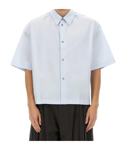 Studio Nicholson Short-sleeved Boxy Shirt