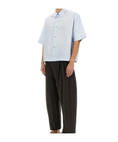 Studio Nicholson Short-sleeved Boxy Shirt