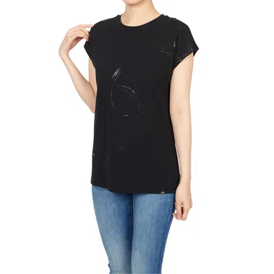 Herno Printed Graphic T-shirt In Black