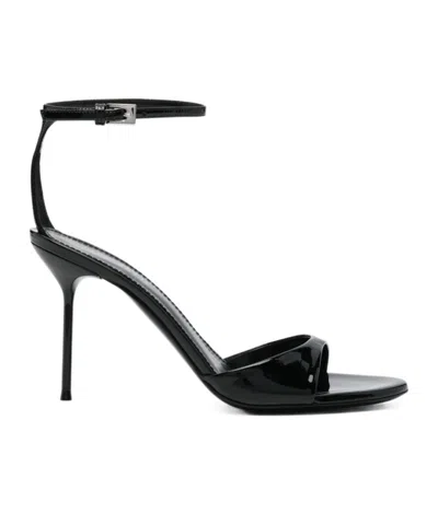 Paris Texas Lidia Sandal 90 Sandals In Black Patent Leather
