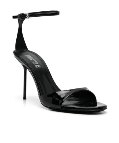 Paris Texas Lidia Sandal 90 Sandals In Black Patent Leather