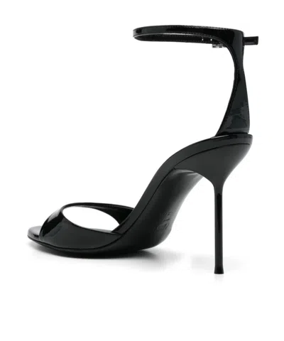 Paris Texas Lidia Sandal 90 Sandals In Black Patent Leather