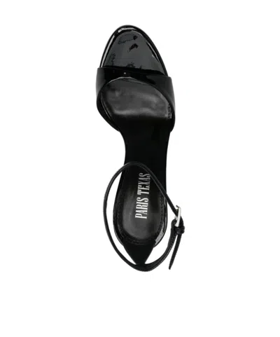 Paris Texas Lidia Sandal 90 Sandals In Black Patent Leather