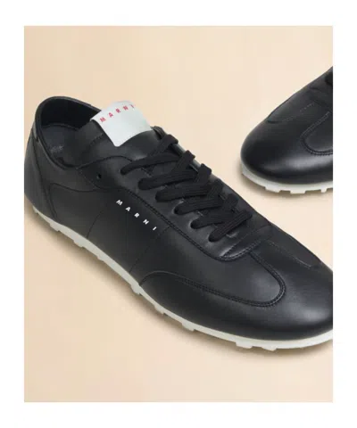 Marni "softy Doccer" Sneaker In Black