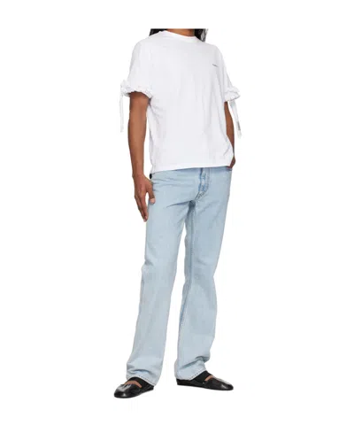 Coperni Blue Disney Edition Crown Jeans In Blue