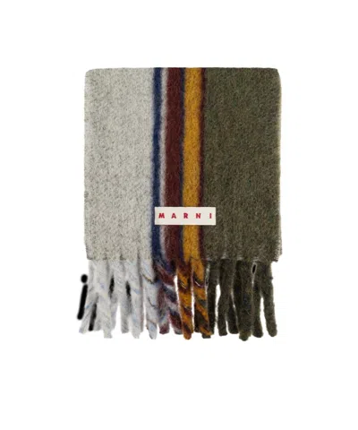 Marni Logo-patch Scarf