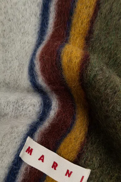 Marni Logo-patch Scarf