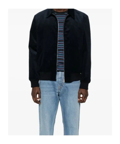 Apc A.p.c. 'gilles' Jacket In Blue