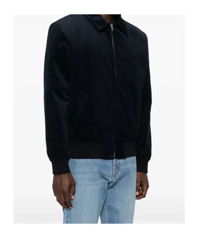 Apc A.p.c. 'gilles' Jacket In Blue