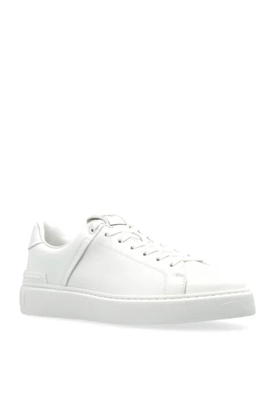 Balmain B Court Calfskin Sneaker In White