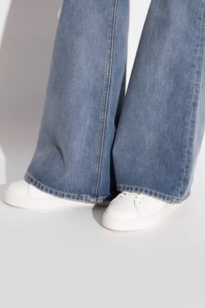 Balmain B Court Calfskin Sneaker In White