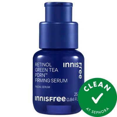Innisfree Retinol Green Tea Pdrn Firming & Smoothing Serum 0.84 Oz/25 ml