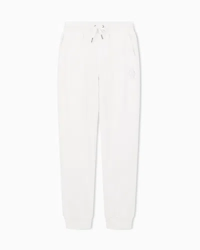 Armani Exchange Sweatpants In White