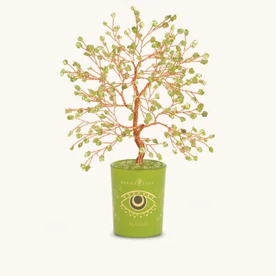 Karma And Luck Creative Spark Peridot August Birthday Tree
