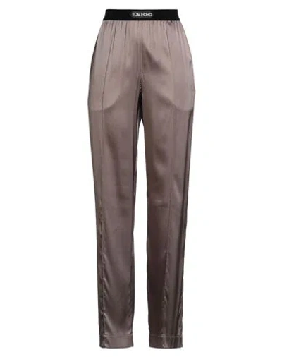 Tom Ford Woman Pants Blush Size L Silk, Elastane, Polyamide In Pink