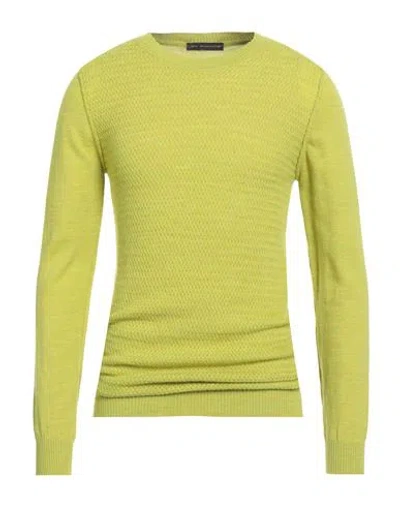 En Avance Man Sweater Lime Green Size L Acrylic, Alpaca Wool, Wool, Viscose