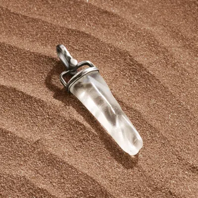 Karma And Luck Vision Amplifier - Crystal Pendant Charm In Metallic