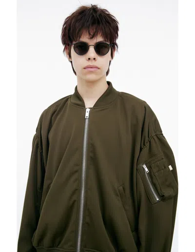 Mastermind Japan Oversize Logo Bomber In Green