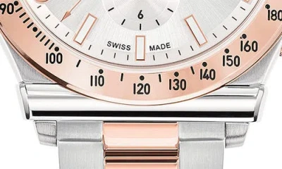 Ferragamo 1927 Chrono Bracelet Watch In White