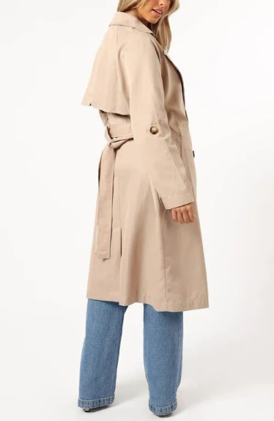Petal And Pup Petal & Pup Montana Trench Coat In Blue