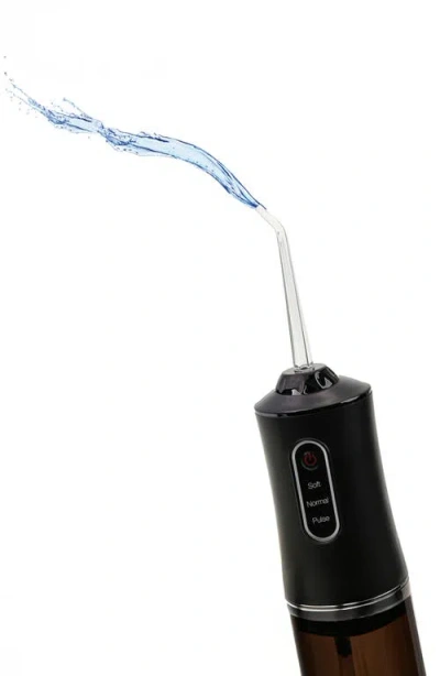 Pursonic X Mario Lopez Usb Rechargeable Water Flosser In Black