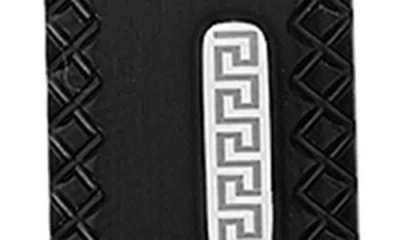 Hmy Jewelry Two-tone Stainless Steel Dog Tag Pendant Necklace