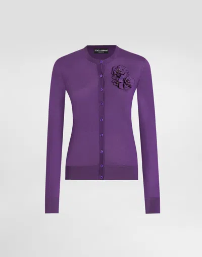 Dolce & Gabbana Silk Cardigan
