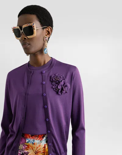Dolce & Gabbana Silk Cardigan