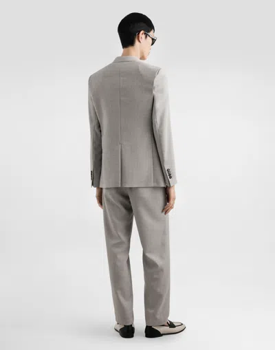 Dolce & Gabbana Embroidered Basic Short-sleeved T-shirt In Black