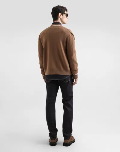 Dolce & Gabbana Slim-fit Stretch Denim Jeans In Black