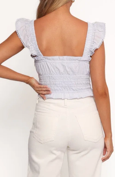 Petal And Pup Petal & Pup Giran Ruffle Crop Top In Multi