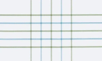 Matouk August Plaid Duvet Cover In Pattern