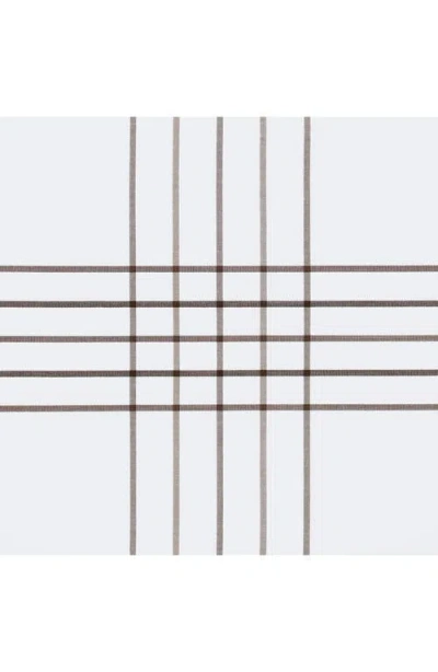 Matouk August Plaid Duvet Cover In Pattern