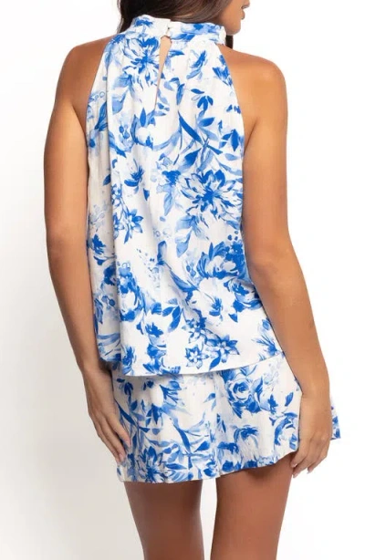 Petal And Pup Petal & Pup Delaney High Neck Top In Multi