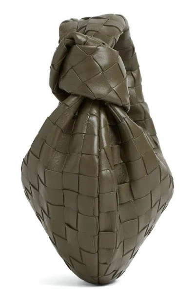 Bottega Veneta Mini Lambskin Jodie Bag In Green