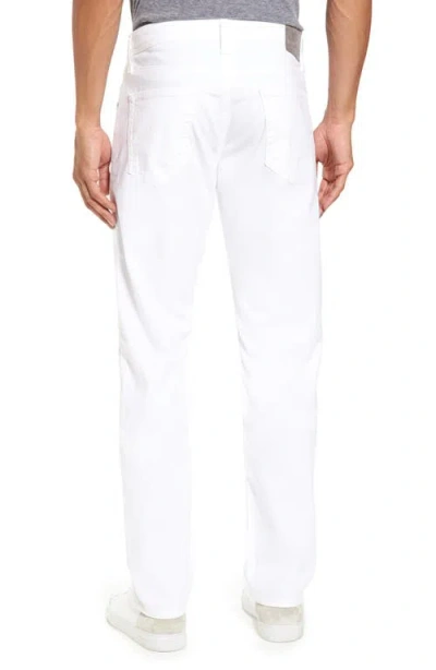 Ag Tellis Sud Modern Slim Fit Stretch Twill Pants In White